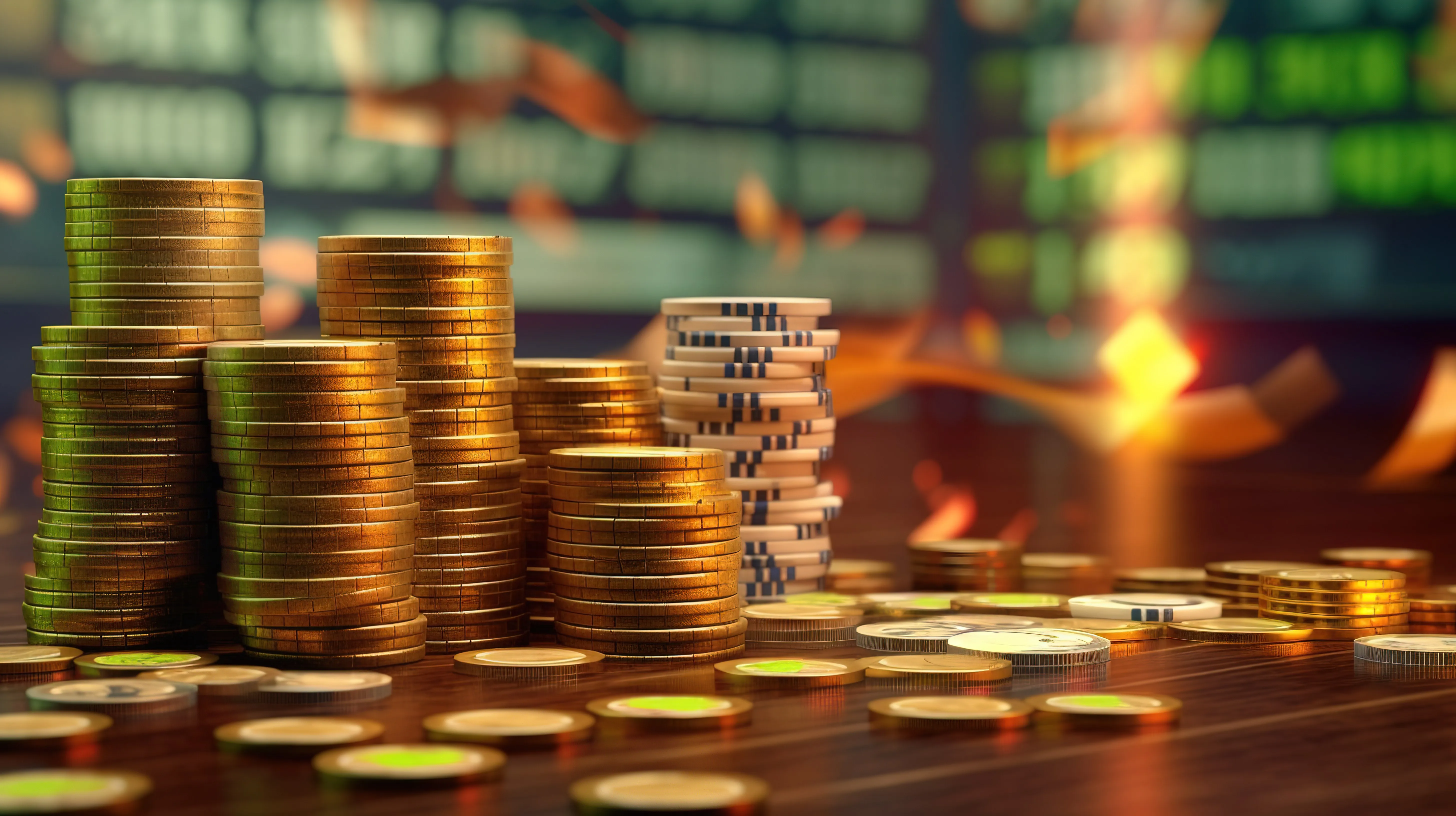 Người chơi vui vẻ nhận tiền thưởng đăng ký mới từ nhà cái KM Trải Nghiệm, với các biểu tượng tiền mặt và chip casino